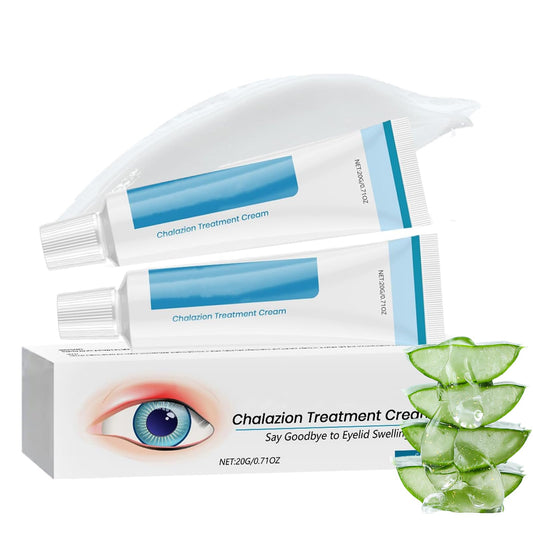 Orknglowy 2PCS Chalazion & Blepharitis Treatment Eye Cream, Chalazion Eye Treatment, Eyelid Cream for Blepharitis, Stye Treatment for Dry Eyes, Moisturizing Eyelid Cream for Daily Eye Care, Soothe, Hydrate