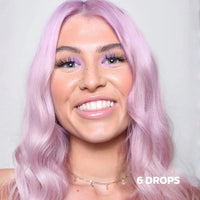 SHRINE Shrine Drop It PURPLE Hair Dye Drops | Semi-Permanent Vegan Customisable Hair Colour | Mix with Conditioner | Vegan & Cruelty-Free | Temporary Hair Dye | 20ml