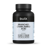Bulk Pure Branched Chain Amino Acid (BCAA) Tablets, 1000 mg, Pack of 250, 50 Servings, Packaging May Vary