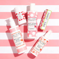 Spots & Stripes - Happy Hair High Shine Shampoo for Girls, 92% Natural Kids Shampoo with Virgin Coconut and Vanilla, Leaves Hair Smooth, Sweet-Smelling and Fantastically Shiny, Sulphate Free (250ml)