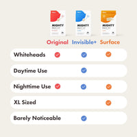 HERO COSMETICS Hero Mighty Pimple Patches Surface XL Spot Patches Acne Treatment 10 Count