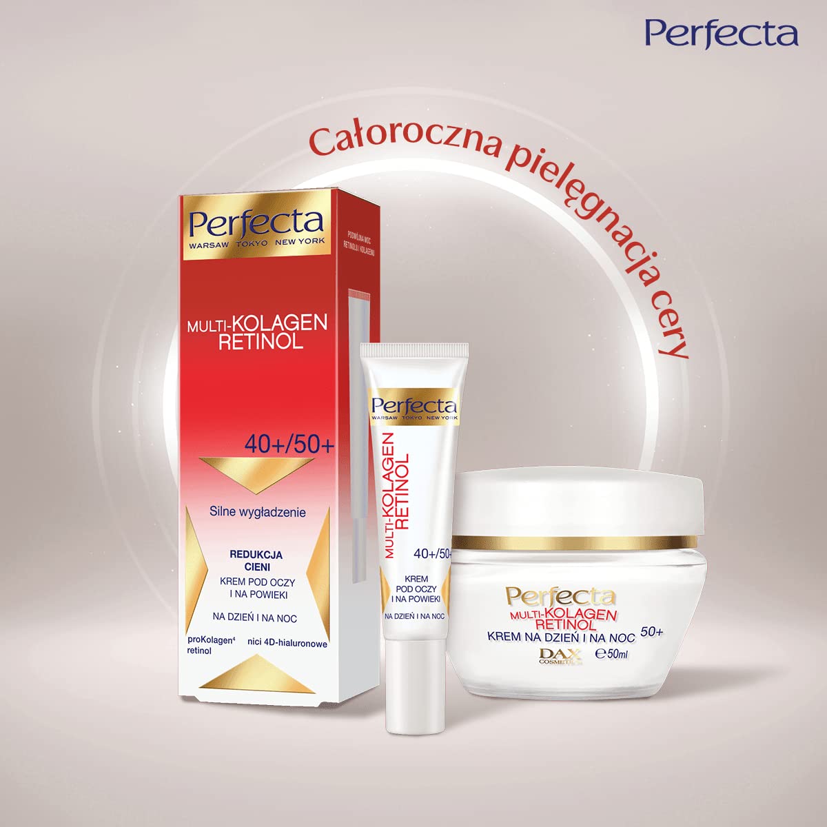 DAX Perfecta Multi Collagen Retinol Day And Night Cream 40+ - 50ml