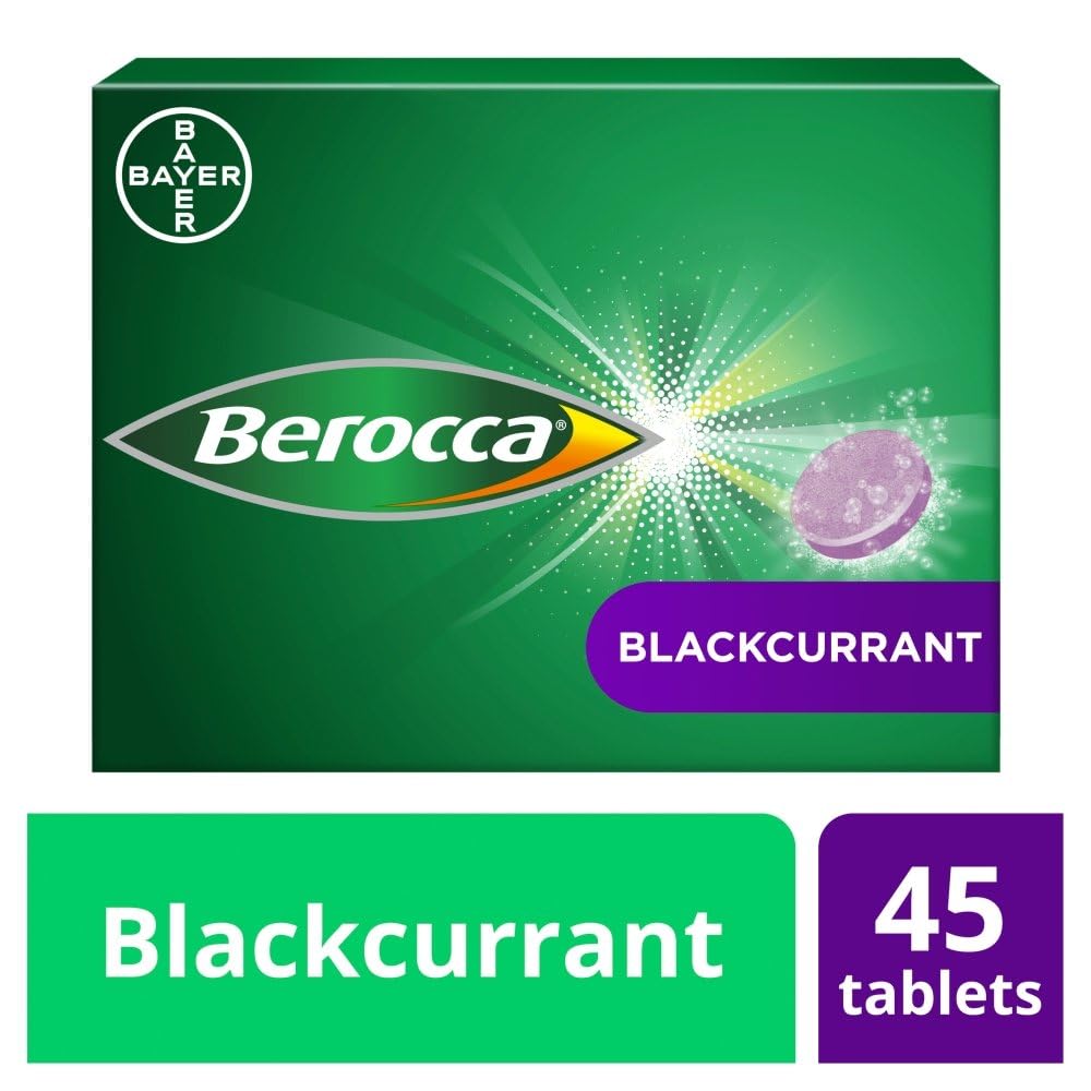 Berocca Blackcurrant 45s X 2 Packs