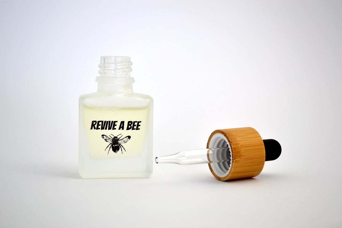 Revive a Bee - Bamboo Bee Revival Kit Refill Bottle with Bee Sugar Water Alternative 12ml compatible with Revive A Bee Bee Revival Keyrings and Rescue Kits