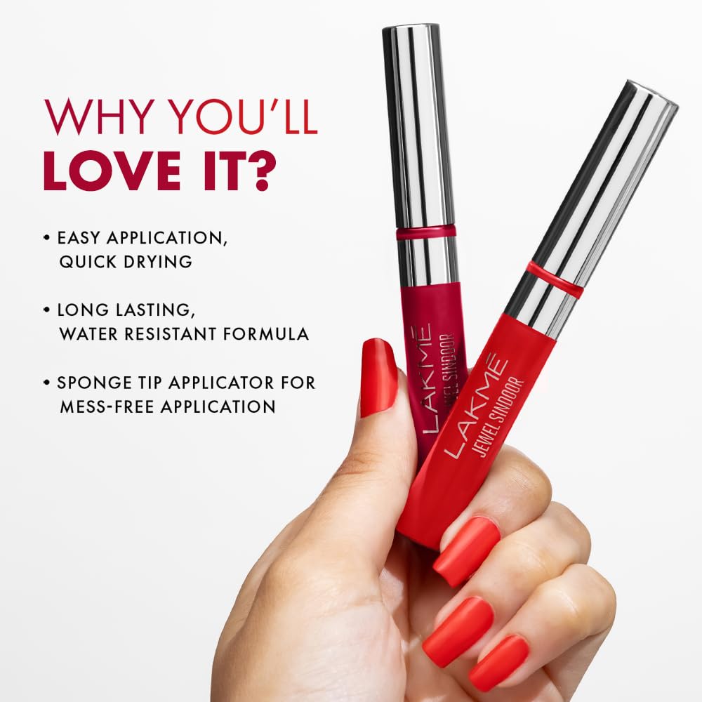 Lakme Jewel Sindoor - Maroon 4.5ml