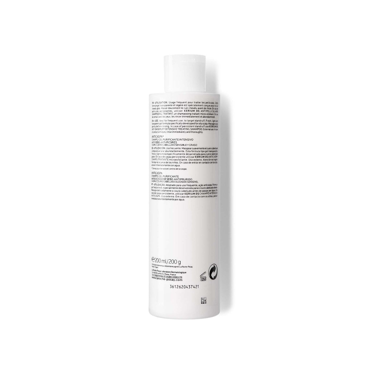 La Roche-Posay La Roche- Posay Kerium Anti-Dandruff Gel Shampoo For Oily Scalp 200ml