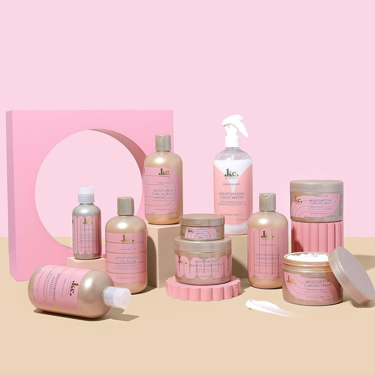 KeraCare Keracare Curl Essence Moisturizing Curling Jelly- Strong Definition & Frizz-Free Hold 11.25oz