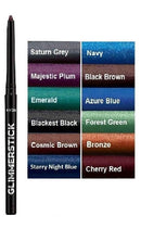 2 x Avon Glimmerstick Eyeliner Twist Up - No Need To Sharpen (Starry Night (Blue))