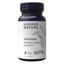 HIGHER NATURE Higher Nature - Selenium 200ug - for Immune Support, Oxidative Stress Protection, Hair and Nails Supplement - Thyroid Support Supplement - Selenium Supplements, Hair and Nail Health - 60 Capsules
