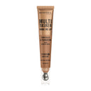 Rimmel Multi-Tasker Wake Me Up Foundation & Concealer 090 Toffee, Depuffs & Brightens Dark Circles, Metallic Cooling Applicator, Caffeine & Victamin C, 2% Niacinamide, Vegan, Cruelty free