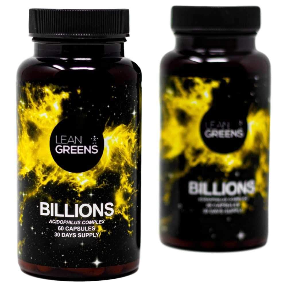 Lean Greens Acidophilus Complex - with Billions of Active Cultures. Probiotics for Adults