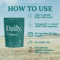 Nouveau Health L. reuteri DSM17648 Pylopass Targets Specific Bacteria