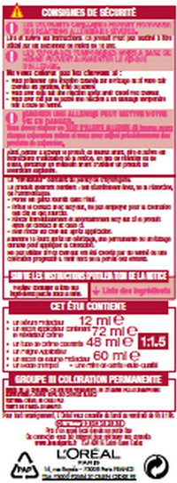 L’Oréal Paris L'Oréal Paris Excellence Cream Permanent Hair Colour - Shade: Copper Mahogany (6.54)