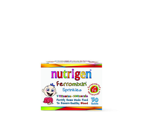 Nutrigen Childrens Ferromixin Sprinkles Sachets, 30-Count