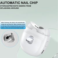 Leogony Electric Nail Clippers, Automatic Nail Cutter for Adults with Led Light