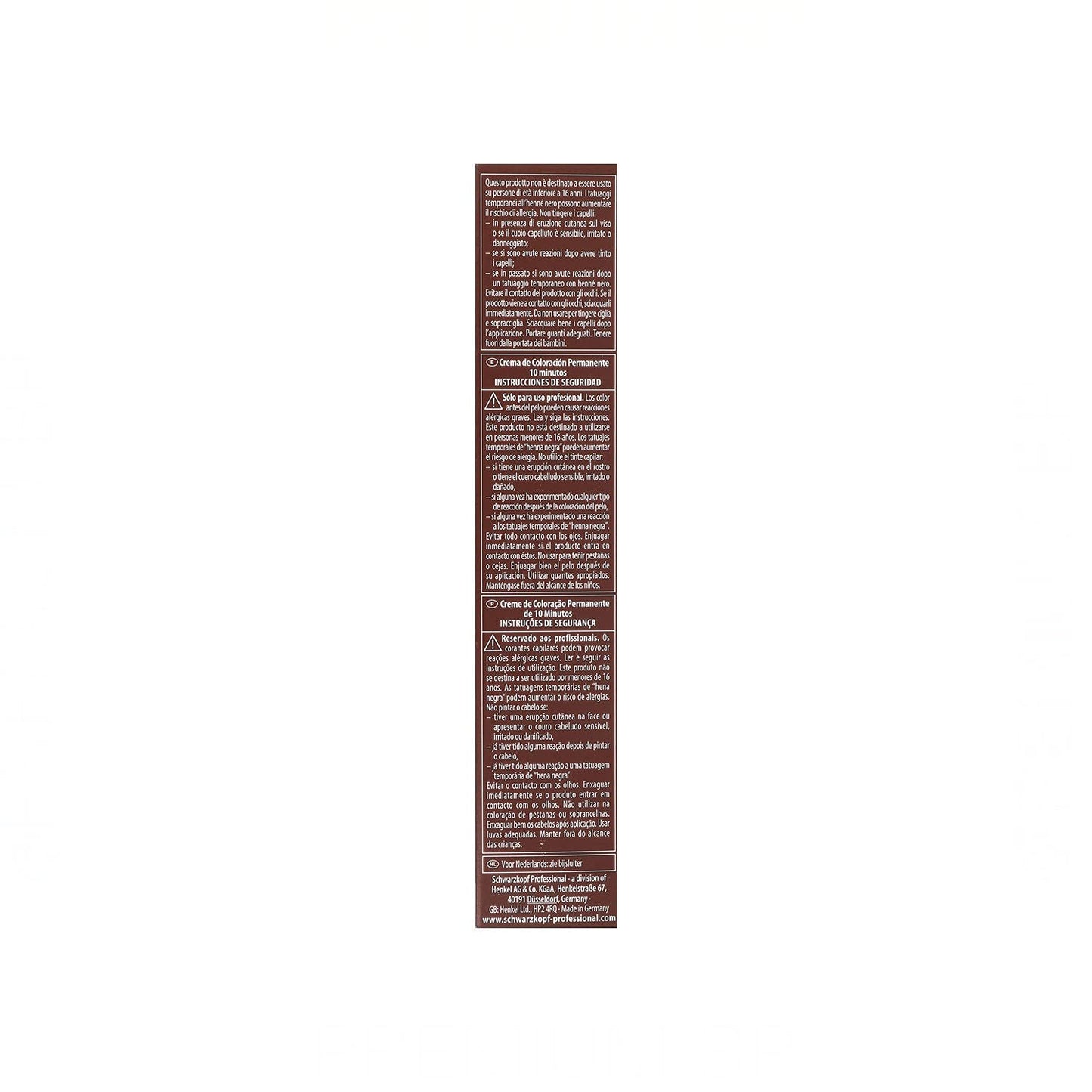 Schwarzkopf Professional Igora Color10 Permanent Hair Colour Cream, No. 8-0 Light Blonde, 60 ml