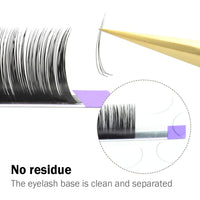 NAGARAKU 5 Trays Eyelash Extensions 0.03mm D 9/10/11/12/13mm in 1 pack Classic Individual Lashes Soft Natural Professional Faux Mink 16 rows