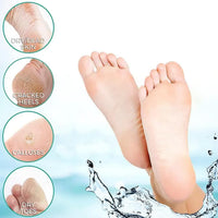 PALMARISA Foot Peel Mask Peach 2 Pack Softens Hard Skin, Repairs Cracked Heels, Exfoliates, Moisturises, Removes Heel Calluses, Improves Skin Texture, Revitalises Tired Feet, Clinically Tested, Palmarisa