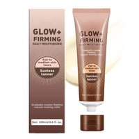 AWHXJLY Intensive Tanning Gel, Daily Moisturizer for Sunless Tanner, Natural Tanning Accelerator Cream, Gradually Creates Flawless Natural Looking Color
