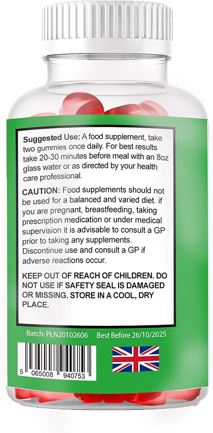 Dido Extreme Supplements ViaKeto - 60 Gummies Original Advanced - Vitamins and Minerals - 1 Month Supply