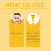 Ruojiar 75g Kojics Acids Turmeric Collagens Night Wrapping Mask,Peel Off Turmeric Gel Mask,Hydrating Brightening Facial Ma/sk,Firming and Nourishing with VC,Even Skin Tone& Tightening,Gentle Cleansing