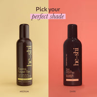 he-shi He-Shi Self Tan Express Instant Fake Tan Liquid – Bronze Natural Quick Dry Formula with Tropical Smell - Vegan & Cruelty Free - Medium Bronzing Glow (150ml)
