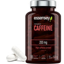 ESSENSEY Essensey Caffeine 200mg Capsules - High Dose of Caffeine - Added Grapefruit Extract 50mg - Energise Your Day with a Natural Boost of Physical and Mental Performance - Dietary Supplement - 120 capsules