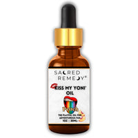 Kiss My Yoni Oil Peach Premium Body Lotion Rub. Non-Sticky, 30ml, Massage Oil. Vegan, Natural, Organic, Non-Toxic.