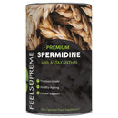 Feel Supreme - Spermidine with Astaxanthin Supplements - Anti Ageing, Cellular Health and Antioxidant Support - Plant Based Antioxidant Supplement, Spermidine Supplements- 60 Capsules