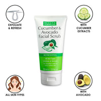Beauty Formulas BEAUTY FORMULAS FACE SCRUB CUCUMBER & AVOCADO