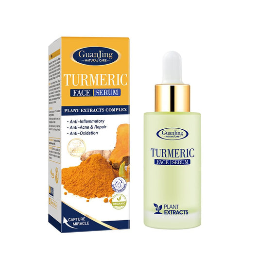 Turmeric Serum, Pore Reducer Face Serum, Turmeric Serum with Sodium Hyaluronate,Shrinking Enlarged Pores Serums Skincare, Brightening Serum 30ml
