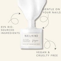 NAILKIND White Nail Polish Glazed Donut 8ml Vegan Nail Varnish – Classic White Finish, Quick Drying Long Lasting Chip Resistant Manicure, Low Chemical Formula, PETA & Halal Certified, NailKind