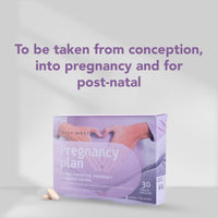 Zita West Pregnancy Plan - Support Supplements for Preconception, Pregnancy and Breastfeeding- Pregnancy Vitamins for Women - One Month's Supply, 30 Tablets