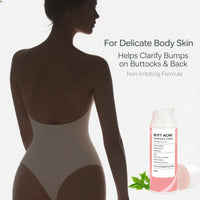 Butt Acne Cream 100ml, Butt Acne Treatment for Women with Tea Tree Oil, Body Acne Lotion for Back and Thighs, Acne Scar Cream and Pimple Spot Treatment for Smooth Clear Skin