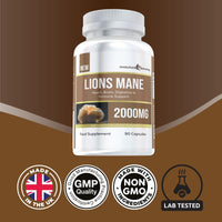 Evolution Slimming Lions Mane 2000mg (50% polyphenols)
