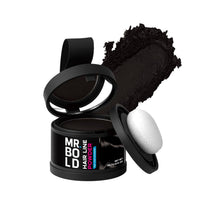 Mr.Bold Mr Bold Hairline Powder - Instantly Hair Color Shadow Cover Gray Hair Root, BLACK Root Touch Up Hair Color for Gray Coverage, Hair Shadow Toppers for Women & Men, Thin Hair Powder 4g