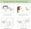 GGUA Gua Sha Facial Care Massage Treatment Natural Jade Board Scraping Tool Salon
