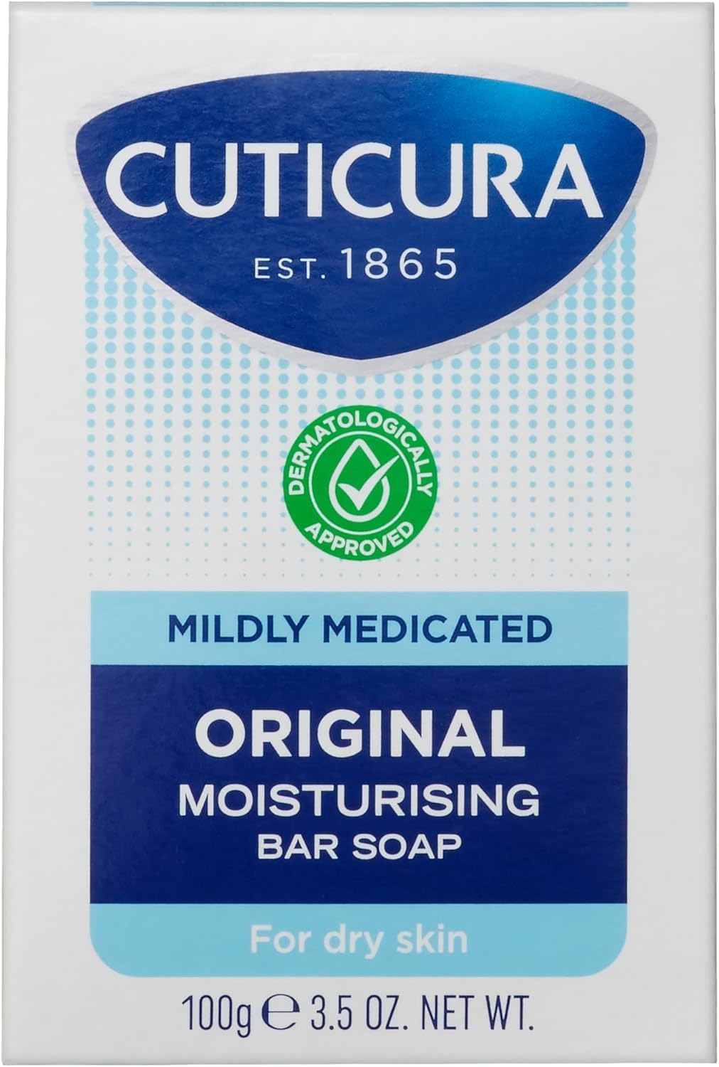 Cuticura CUTICURA Original Moisturising Bar Soap for Dry Skin, Packaging May Vary