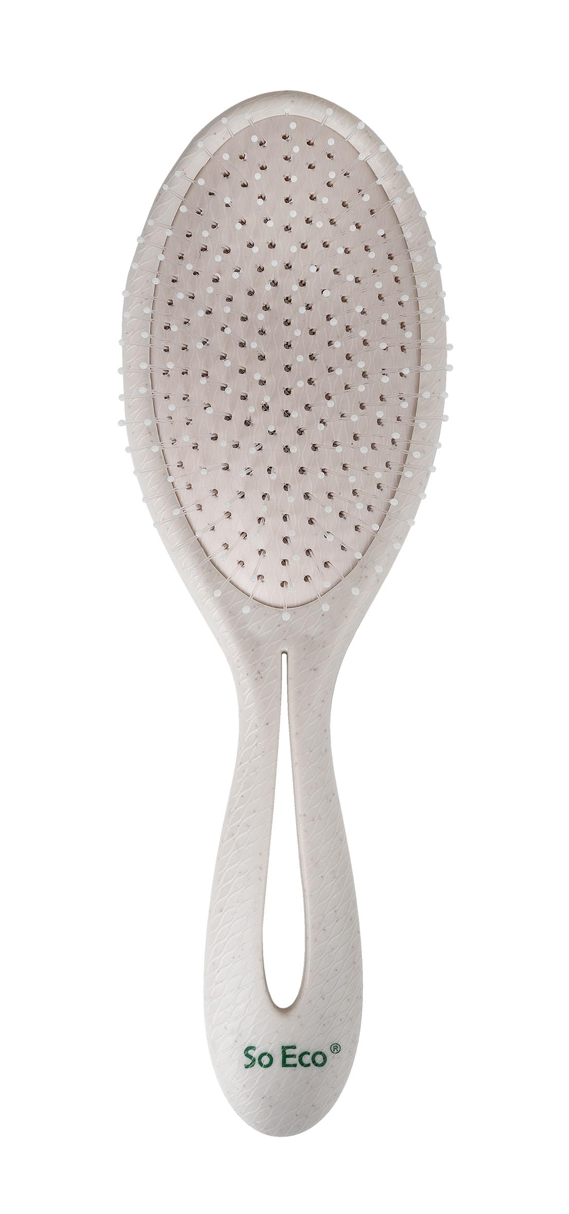 So Eco Biodegradable Detangling Brush - Gentle Bristles for Effortless Detangling, Ideal for Wet & Dry Hair, Vegan & Cruelty-Free