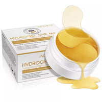 Generic Hydrogel Collagen Under Eye Masks, Under Eye Patches for Dark Circles & Bags, 24K Gold Cooling Gel Pads, Fine Wrinkles, Hydrating, Deep Moisturizing Improves Elasticity, 60 PCS