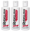 Rebellious Colour Semi Permanent Hair Dye Conditioning vegan cruelty free direct hair colour application 300ml (Scarlet Red)