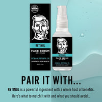 BARBER PRO RETINOL SERUM | Overnight Serum | Mens Face Cream | Face Moisturiser & Antioxidant | Mens Skincare