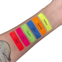 Stargazer Neon Orange Eye Dust Vegan And Paraben Free Formula That Glows Under UV Light