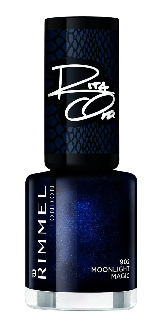 Rimmel London Rita Ora 60 Seconds Super Shine Nail Polish, 811 Hot Metal Love, 8 ml, Packaging May Vary