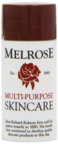 Melrose Skincare Emollient Stick 18g | Moisturising Balm for Dry, Chapped & Sensitive Skin | Soothes Lips, Hands & Rough Skin Areas | Portable Skin Care Stick