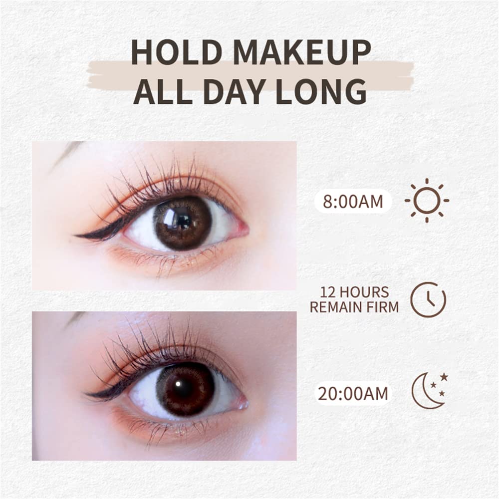 MAYEON 4D Mascara for Fine Short Eyelash, Waterproof Extra Long Lash Eyelashes,Voluminous Eyelashes, Long Lasting, Smudge-proof，Black (0.1 fl. Oz)