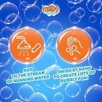 Matey Max Bubble Bath | Kids Bubble Bath for Bath Time Fun | Long-Lasting Foamy Bubbles | Gentle Bath Wash for Children