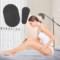 Tiuimk Set 80pcs Hair Removal Exfoliating Pads Smooth Legs Skin Arm Face Hair Remover Away