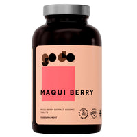 Fitness Health Maqui Berry Tablets 1000mg 360 Tablets | Suitable for Vegan | Health & Wellbeing | Pure Maqui Berry Extract