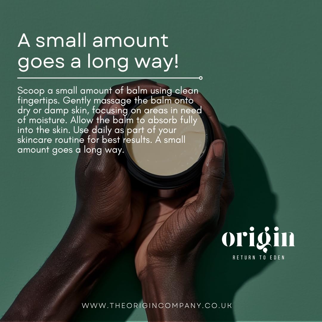 Origin - Organic Beef Tallow Skin Care Balm. Barrier skin food for dry skin, eczema, rosacea, menopausal. Body lotion, hand and face cream, adults and baby. (Vanilla, Lavender & Calendula)